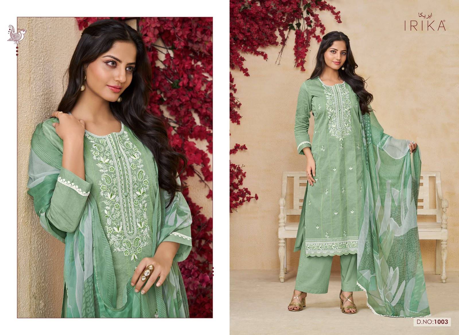 KENNON VOL 2 BY IRIKA 1001 To 1004 Series Stylish Beautiful Colourful Organza Dresses At Wholesale Price